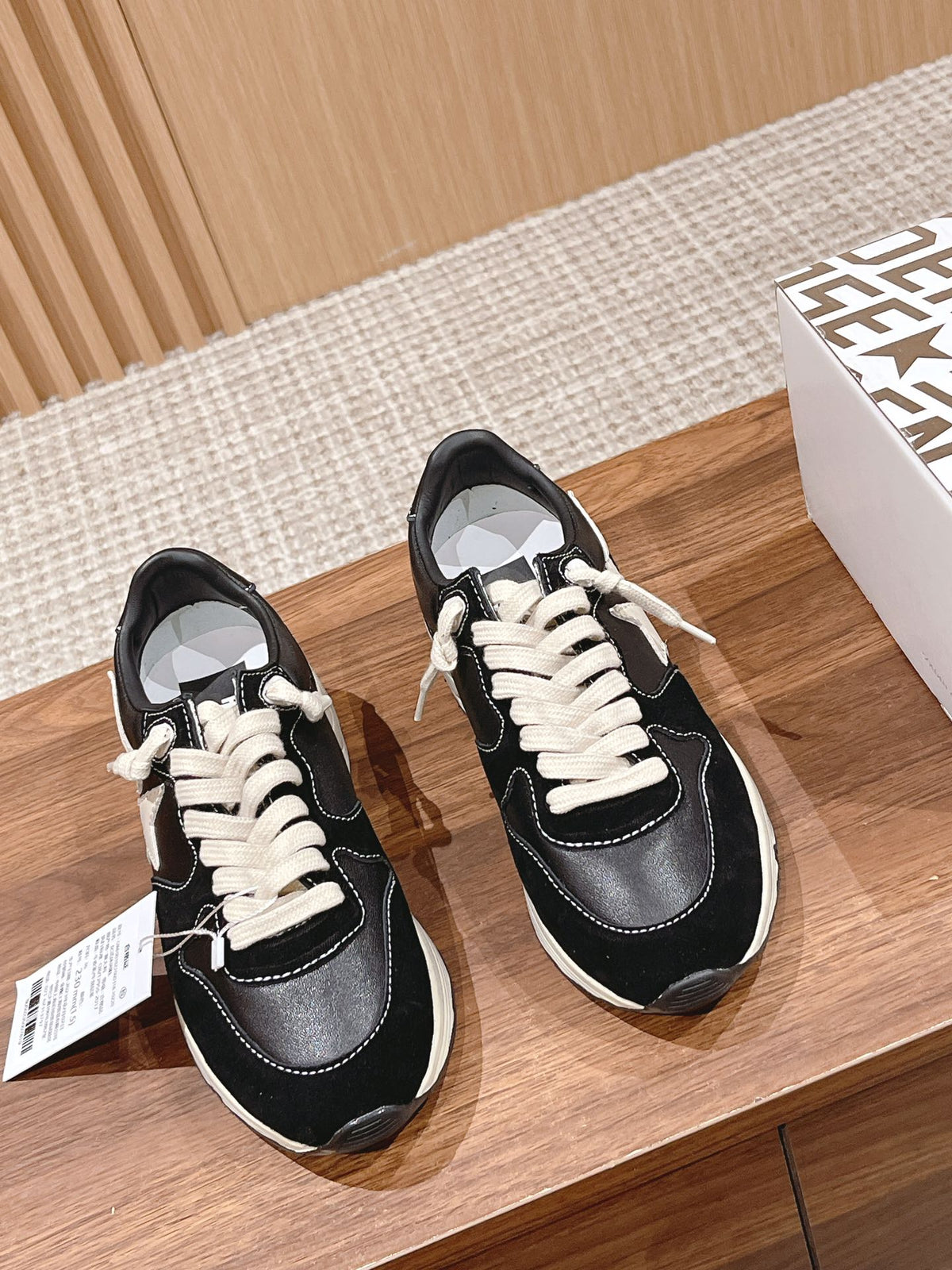 Golden Goose Vintage Distressed Sneakers #131