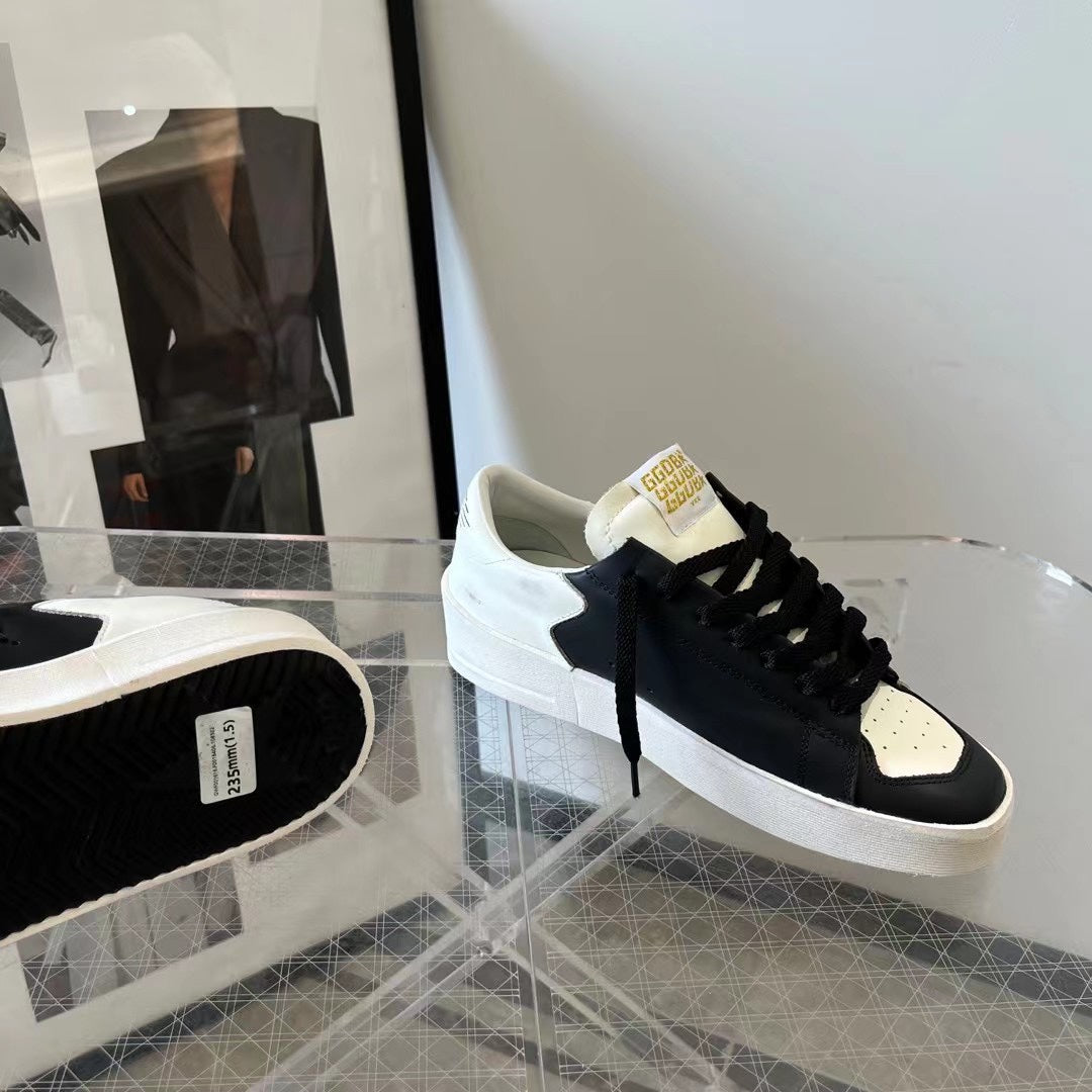 Golden Goose Vintage Distressed Sneakers #038