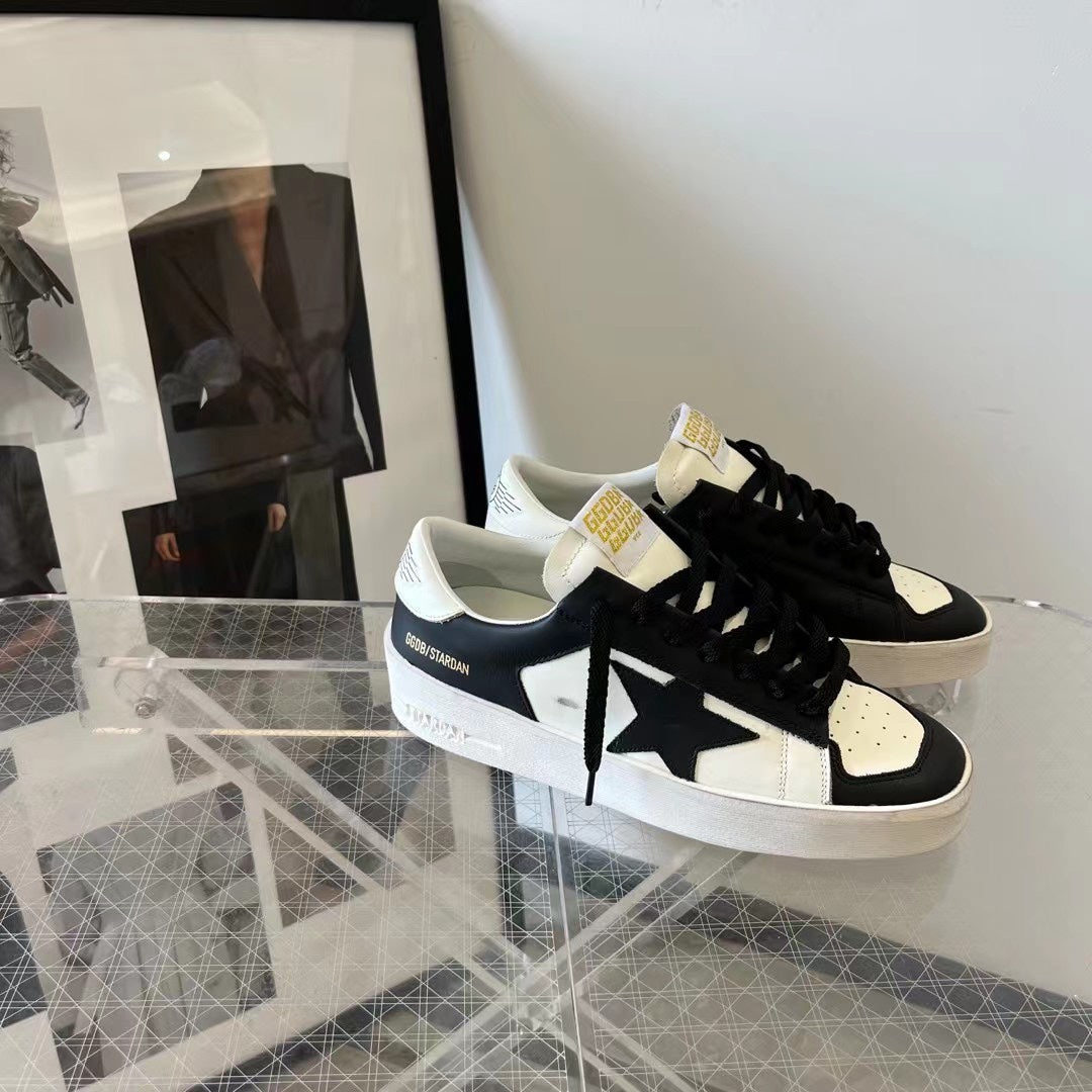 Golden Goose Vintage Distressed Sneakers #038