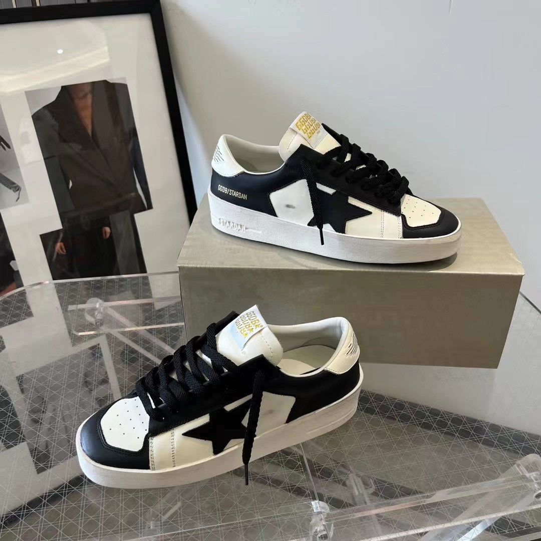 Golden Goose Vintage Distressed Sneakers #038