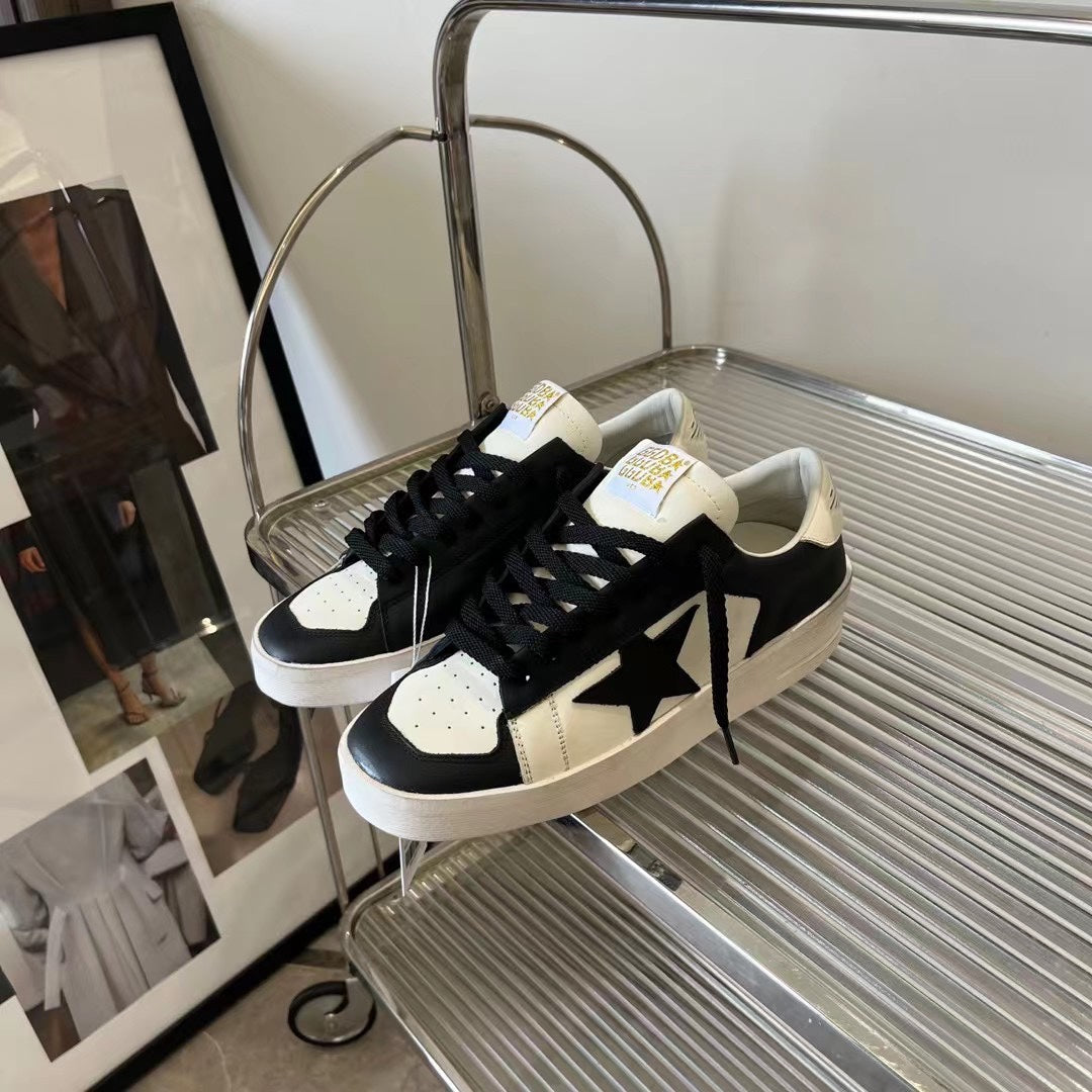 Golden Goose Vintage Distressed Sneakers #038