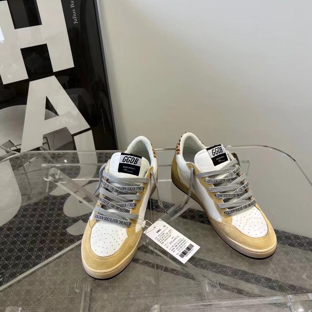 Golden Goose Vintage Distressed Sneakers #040