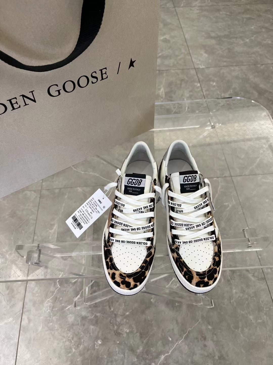 Golden Goose Vintage Distressed Sneakers #041