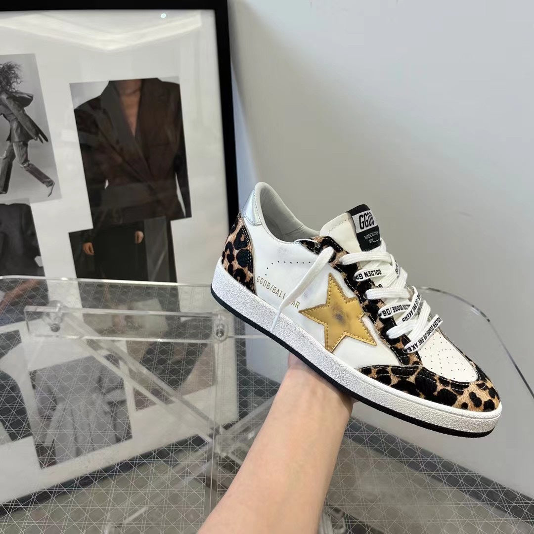 Golden Goose Vintage Distressed Sneakers #041