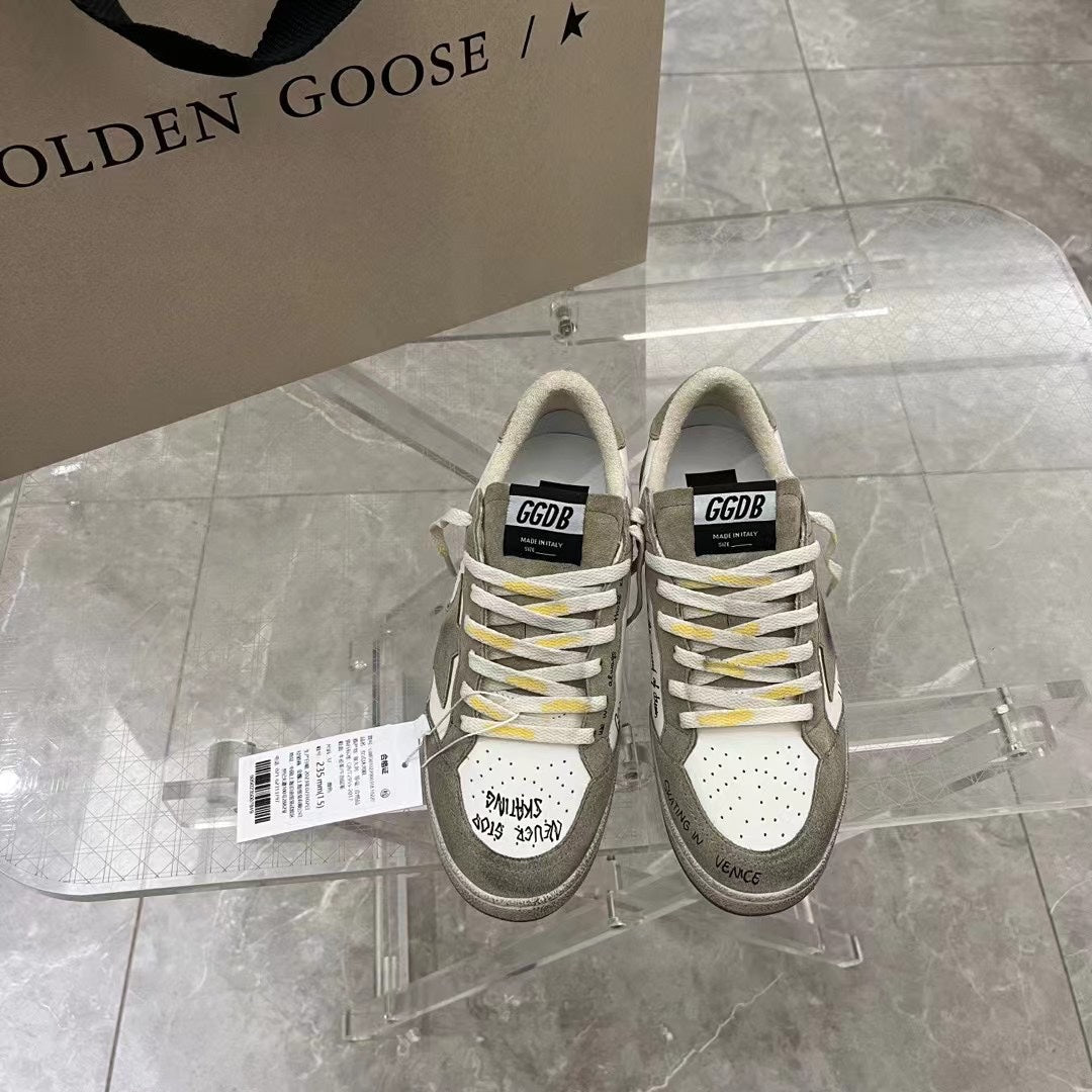 Golden Goose Vintage Distressed Sneakers #271