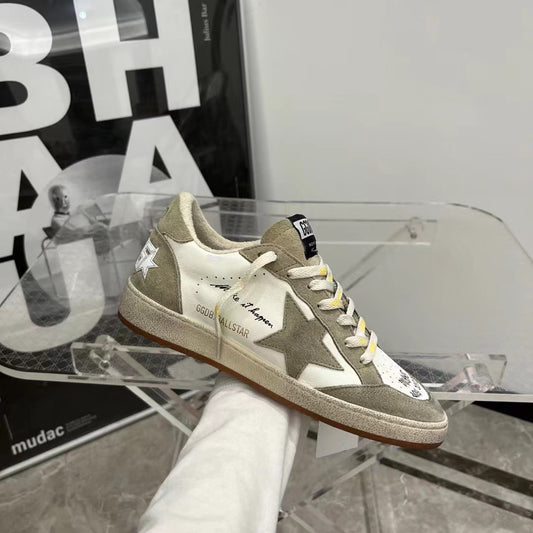 Golden Goose Vintage Distressed Sneakers #271
