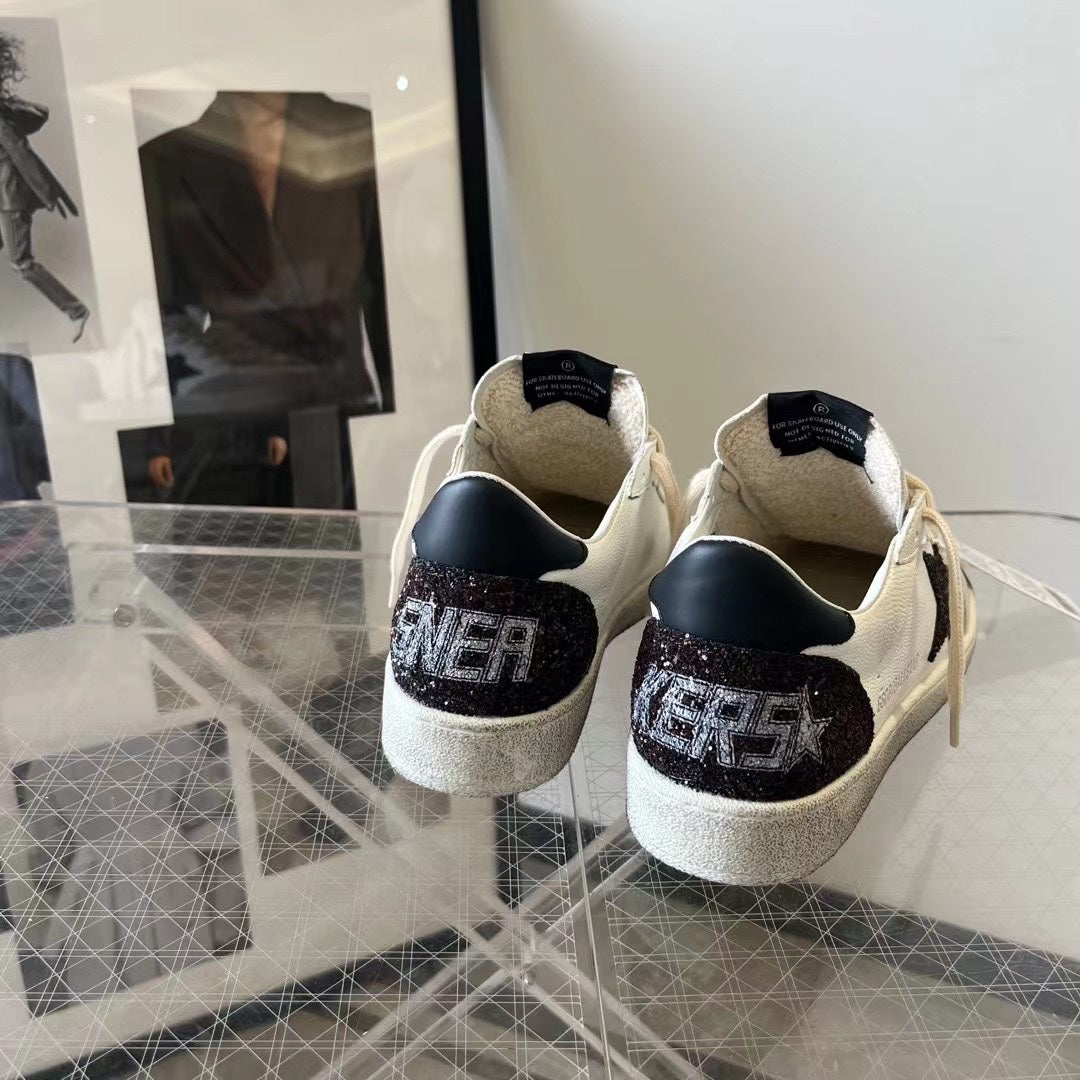 Golden Goose Vintage Distressed Sneakers #254