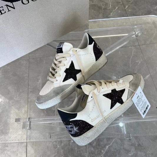 Golden Goose Vintage Distressed Sneakers #254