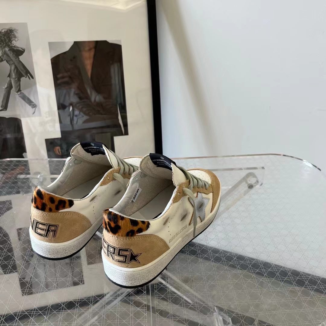 Golden Goose Vintage Distressed Sneakers #039