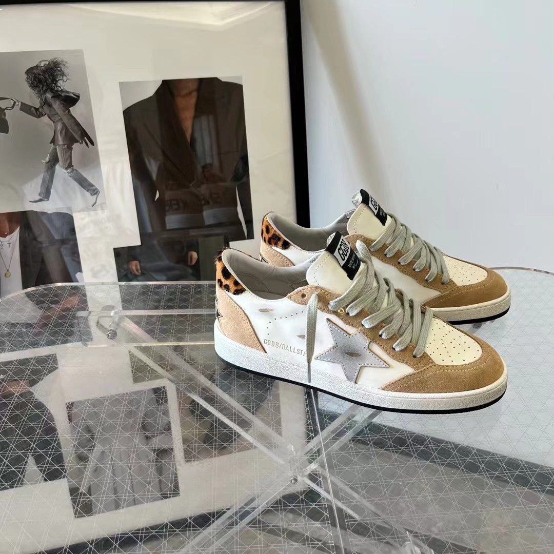 Golden Goose Vintage Distressed Sneakers #039