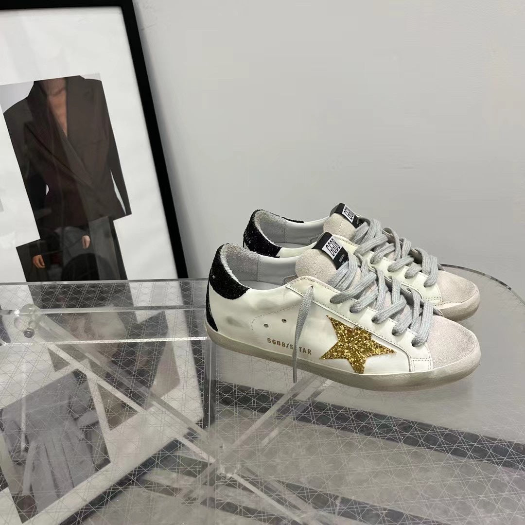 Golden Goose Vintage Distressed Sneakers #261