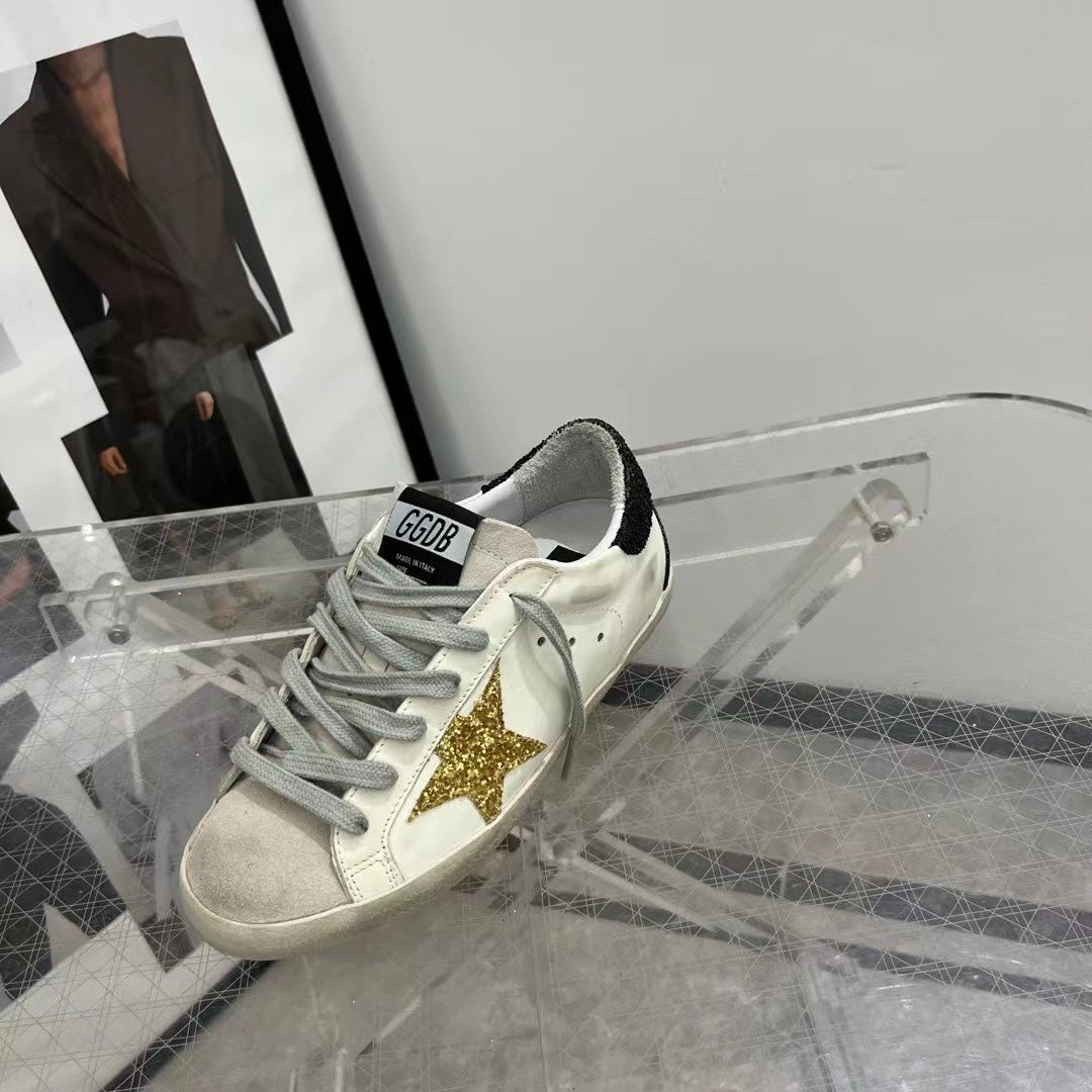 Golden Goose Vintage Distressed Sneakers #261