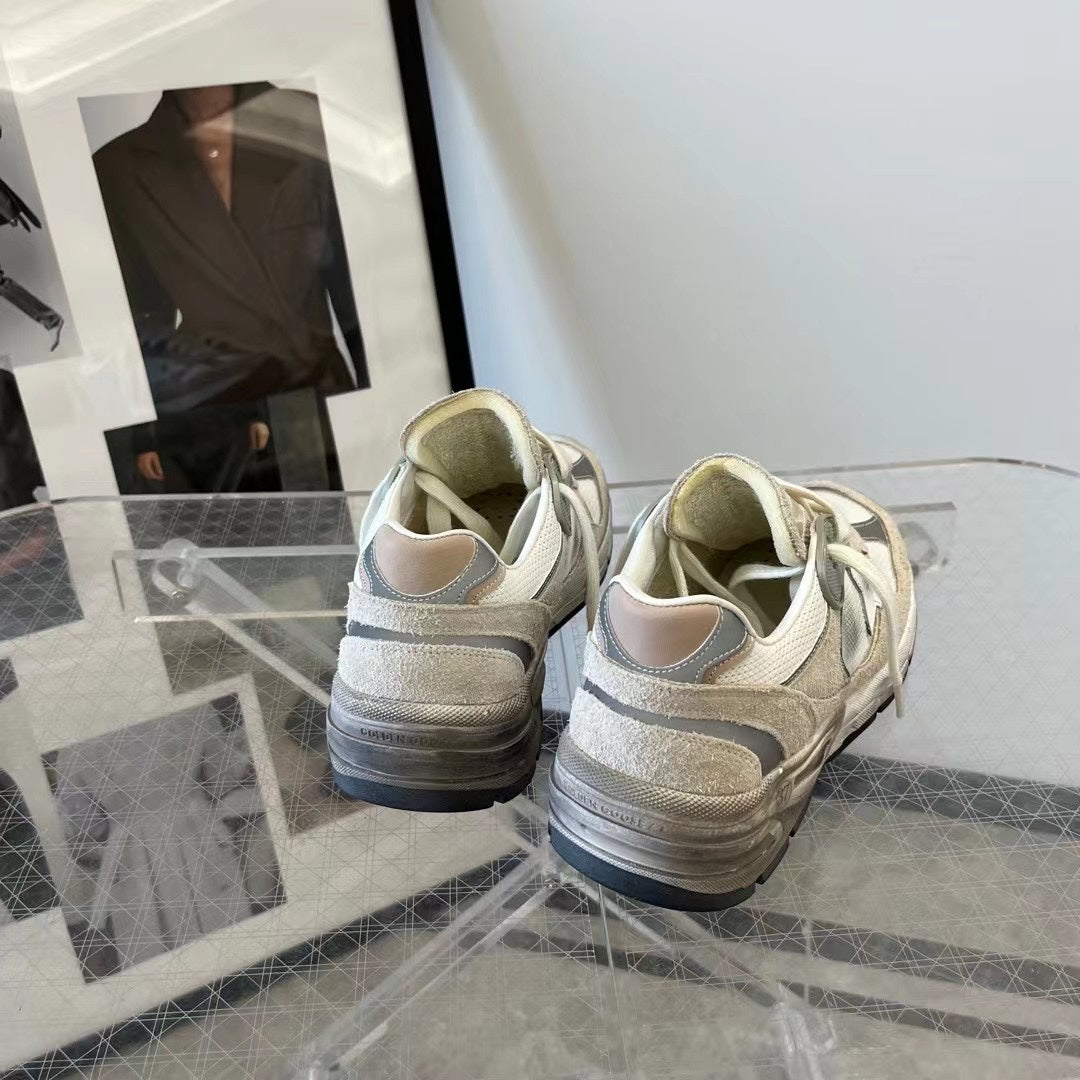 Golden Goose Vintage Distressed Sneakers #267