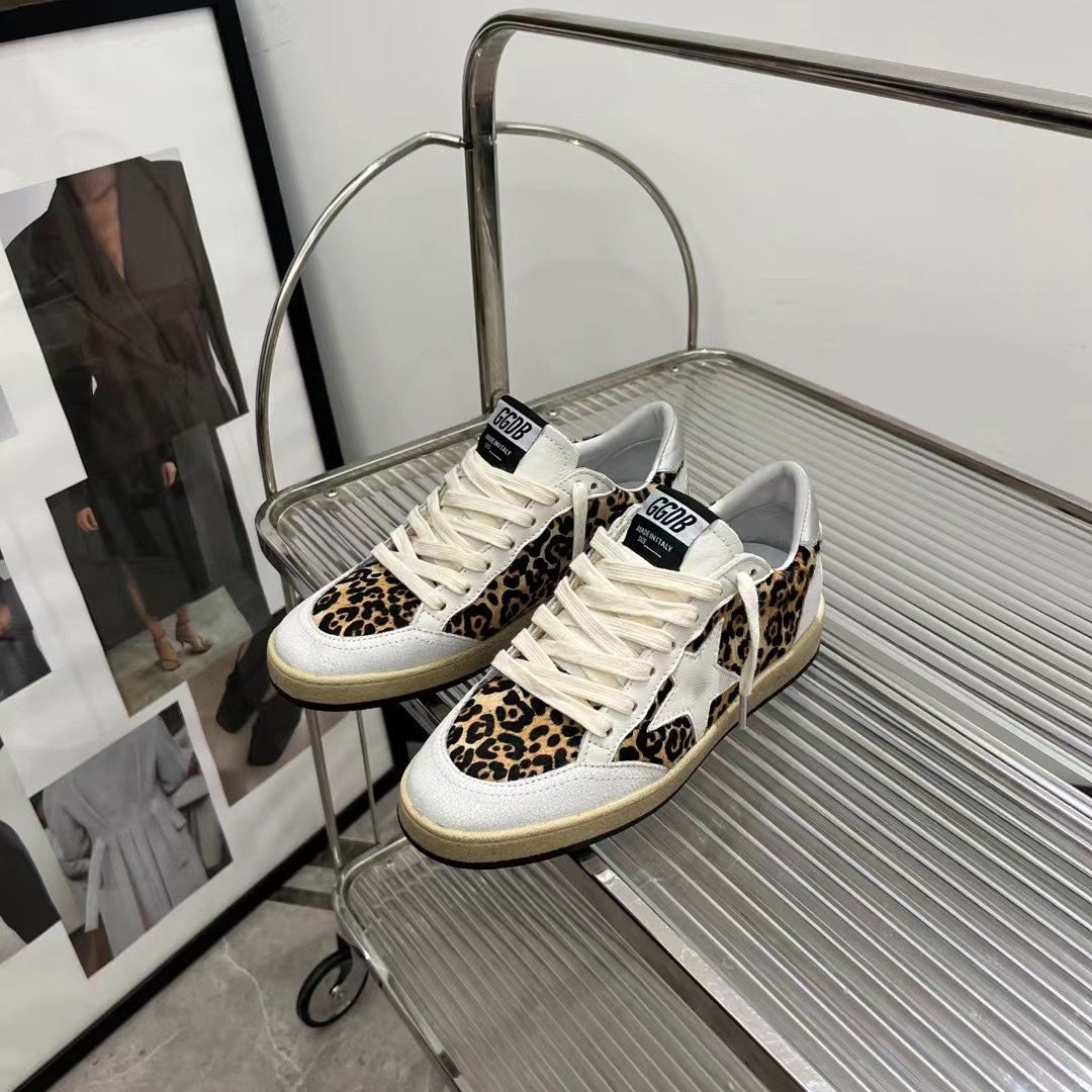 Golden Goose Vintage Distressed Sneakers #043