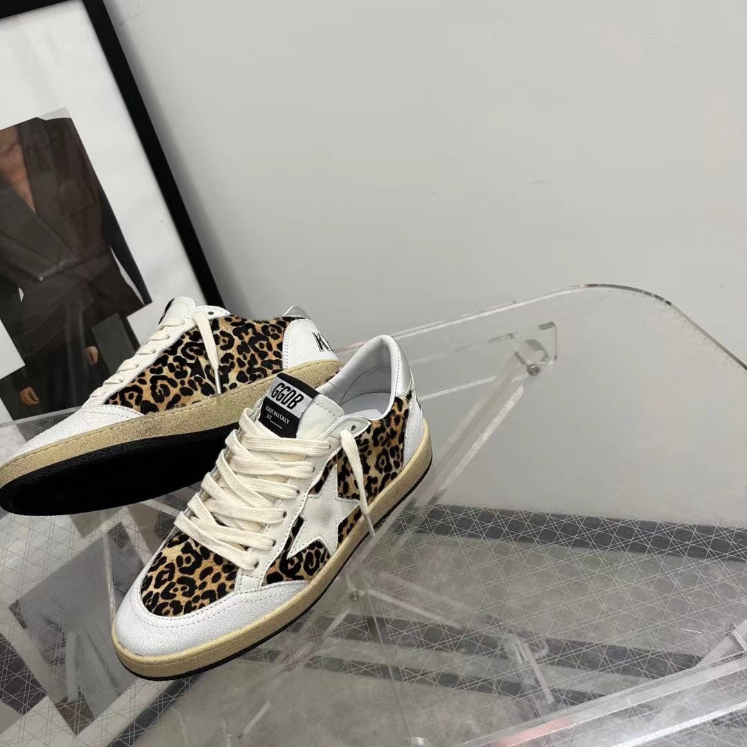 Golden Goose Vintage Distressed Sneakers #043