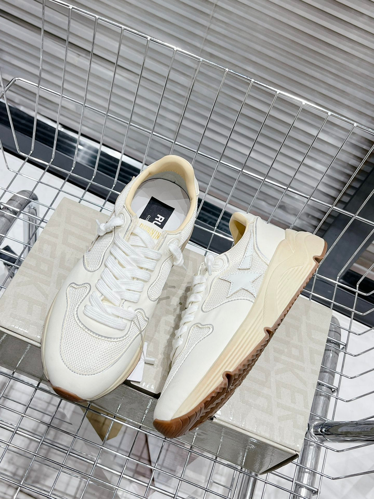 Golden Goose Vintage Distressed Sneakers #149