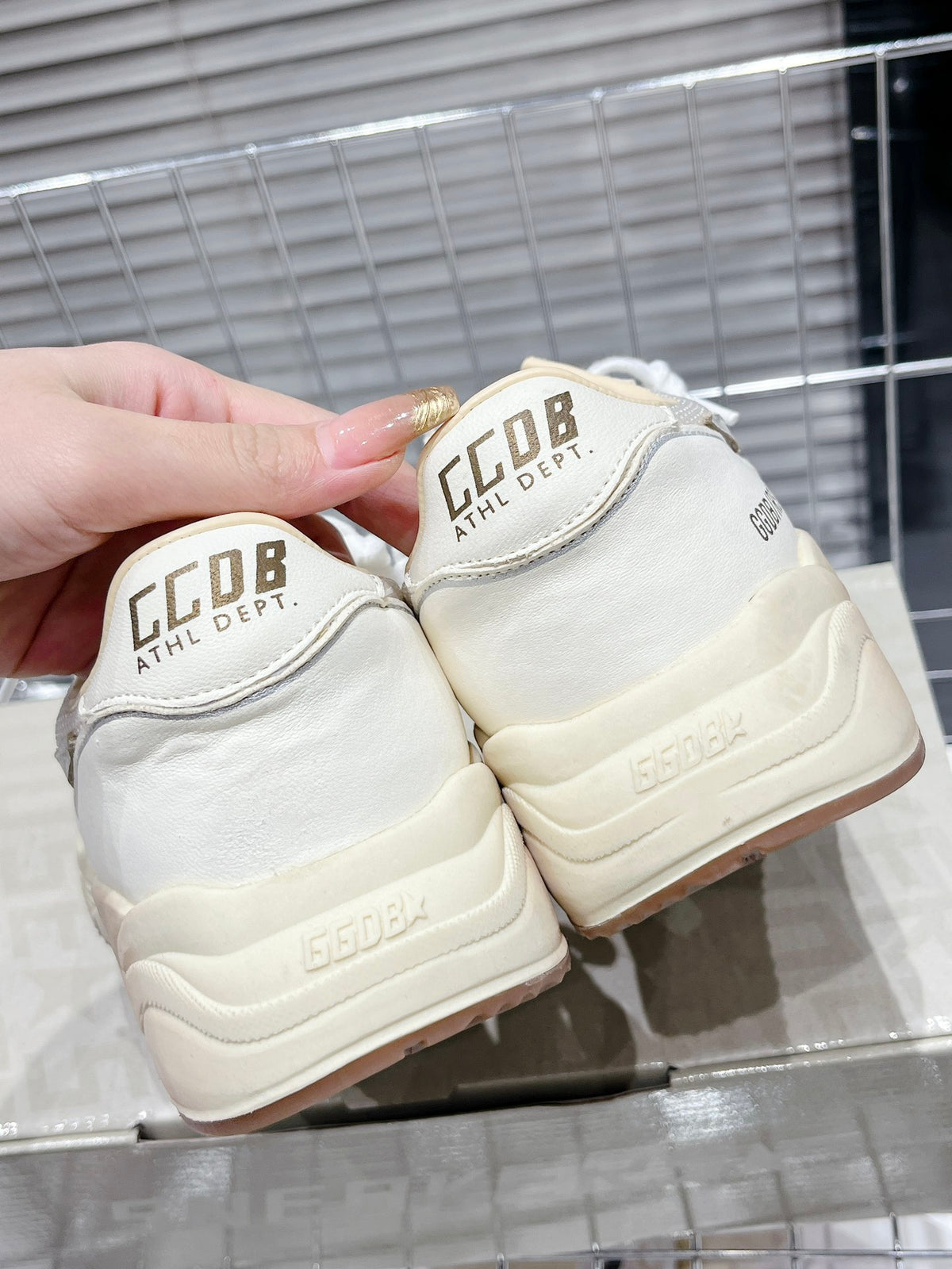Golden Goose Vintage Distressed Sneakers #149