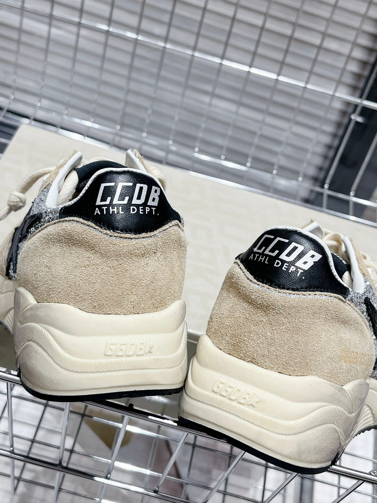 Golden Goose Vintage Distressed Sneakers #276