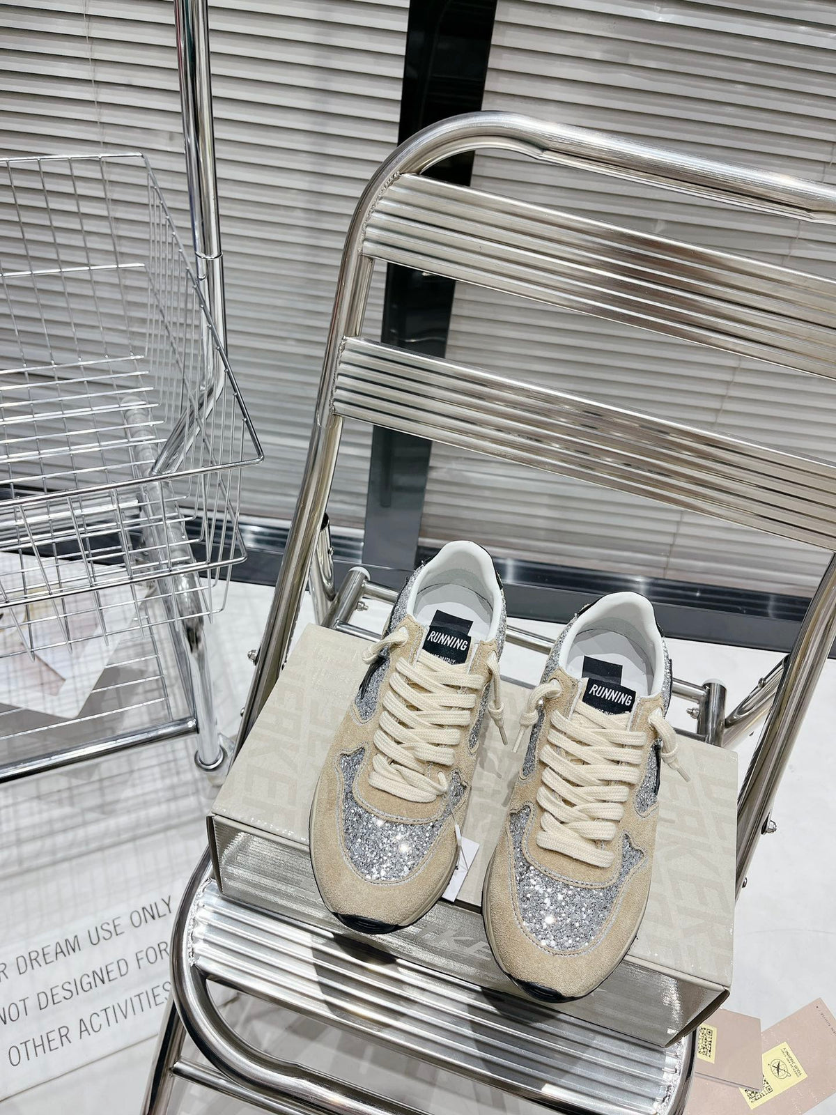 Golden Goose Vintage Distressed Sneakers #276