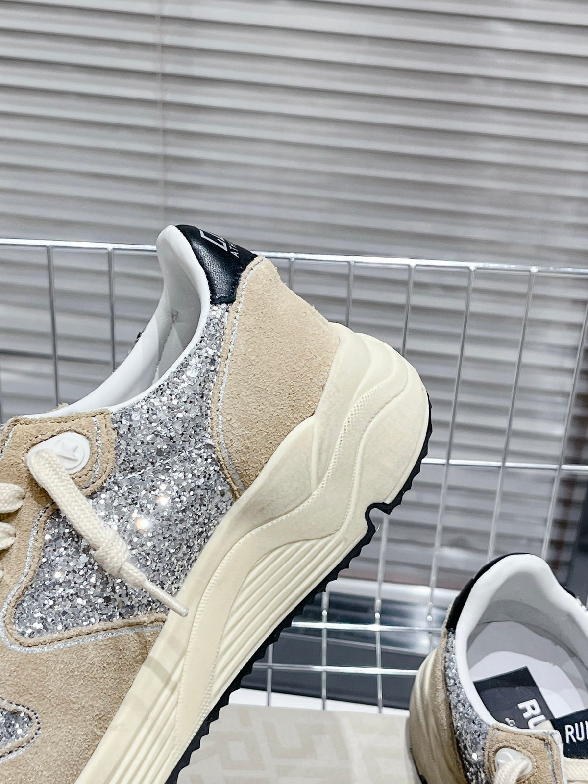 Golden Goose Vintage Distressed Sneakers #276
