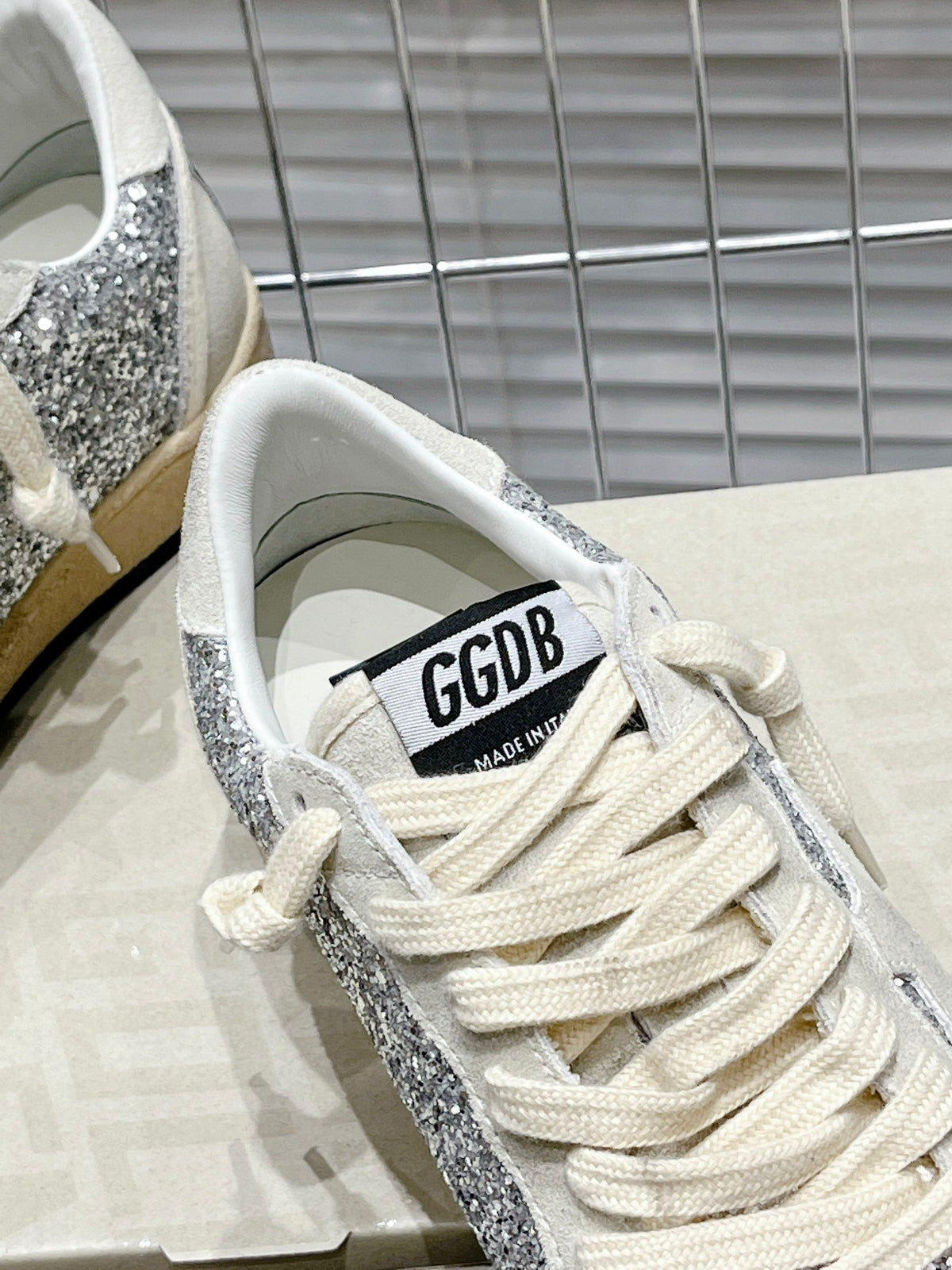 Golden Goose Vintage Distressed Sneakers #133