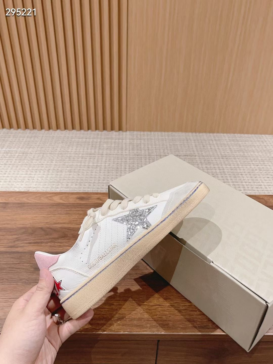 Golden Goose Vintage Distressed Sneakers #111
