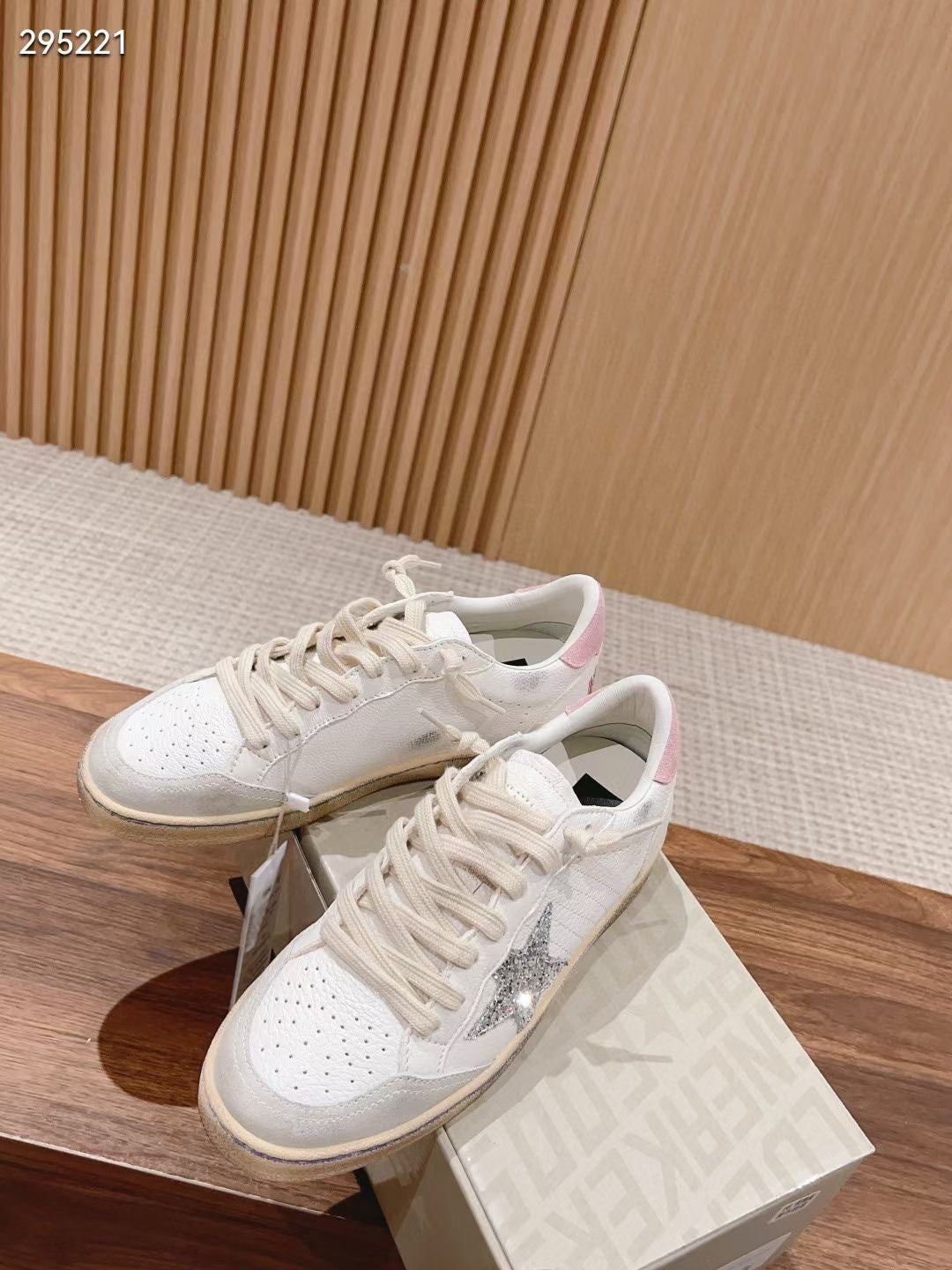 Golden Goose Vintage Distressed Sneakers #111