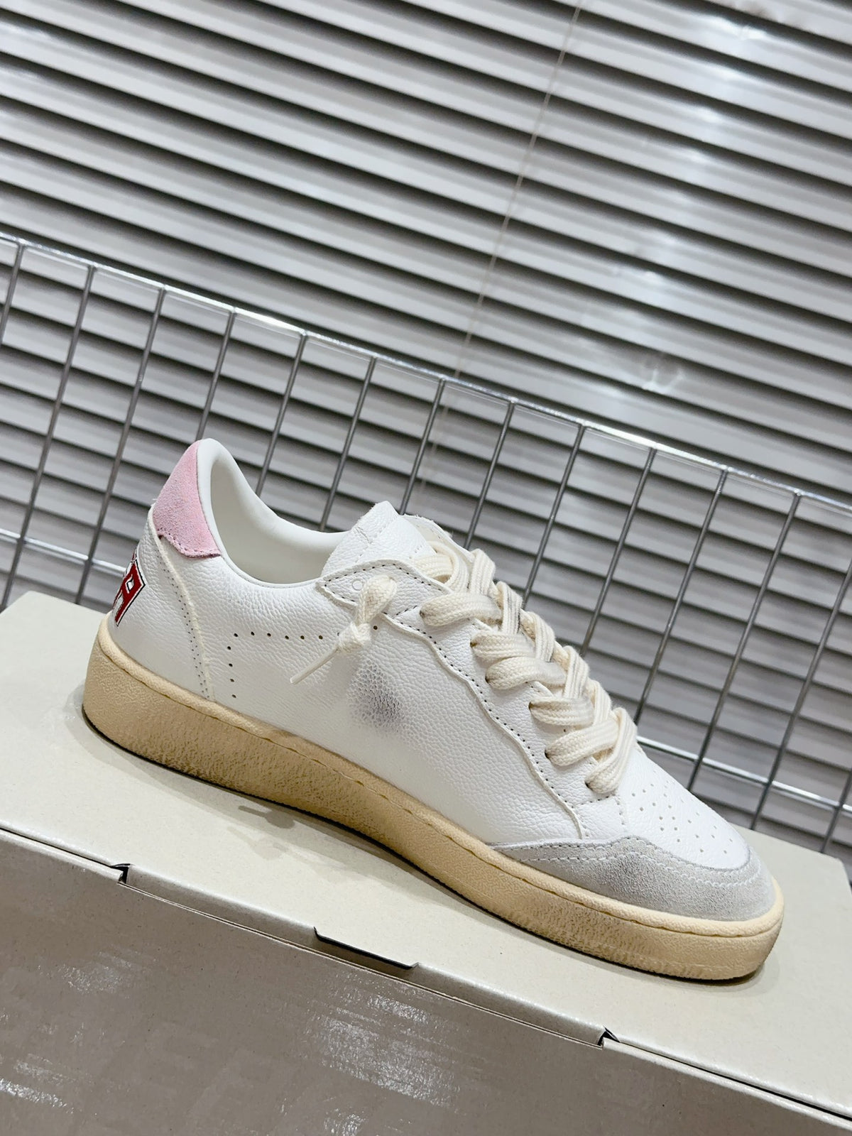 Golden Goose Vintage Distressed Sneakers #126