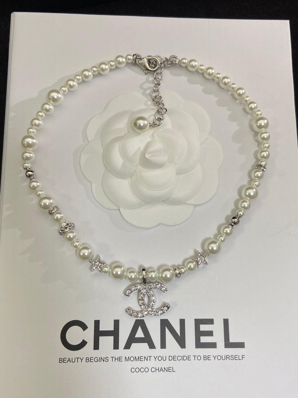 Chanel Pearl Earrings
