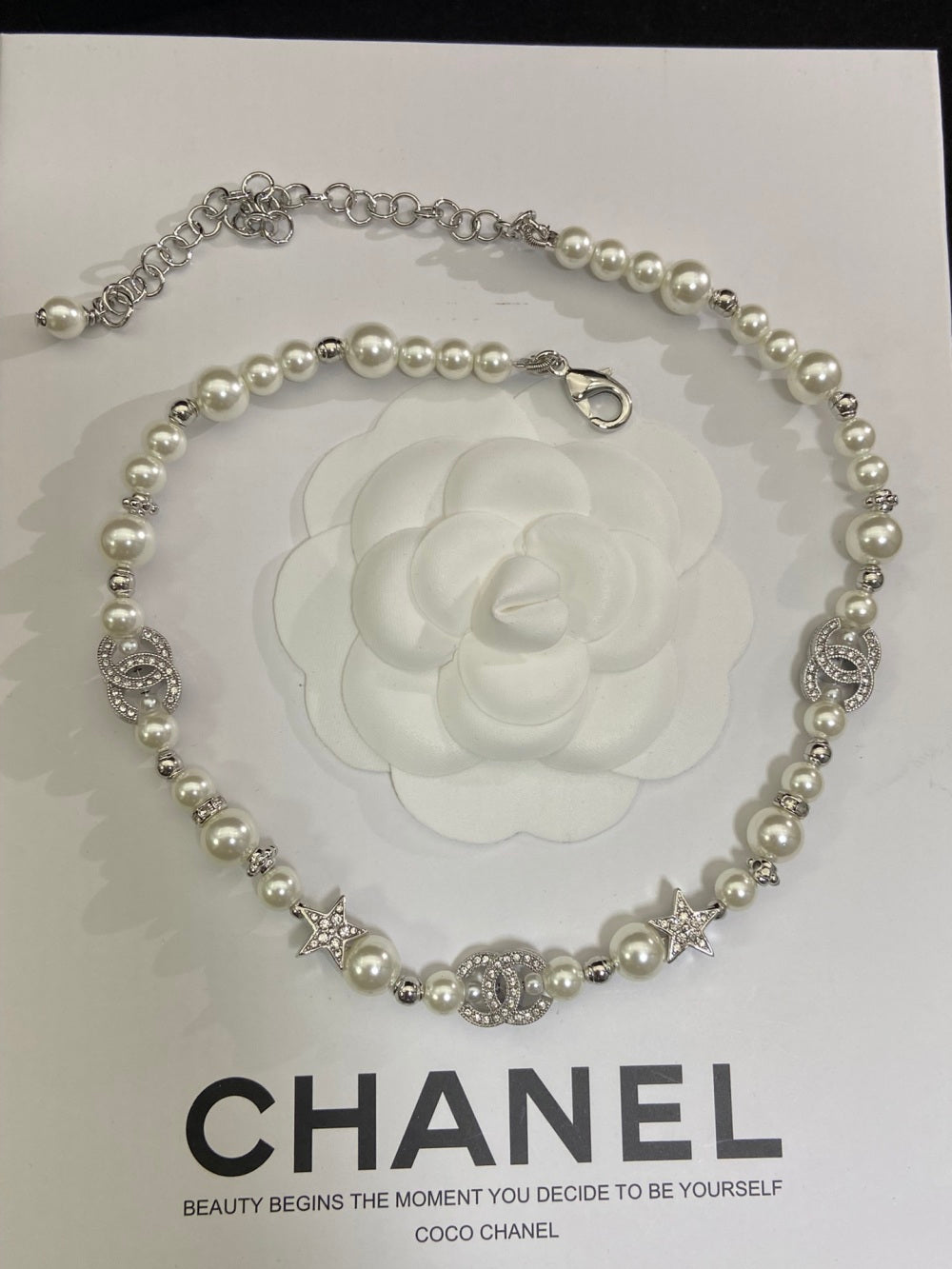 Chanel Pearl Earrings