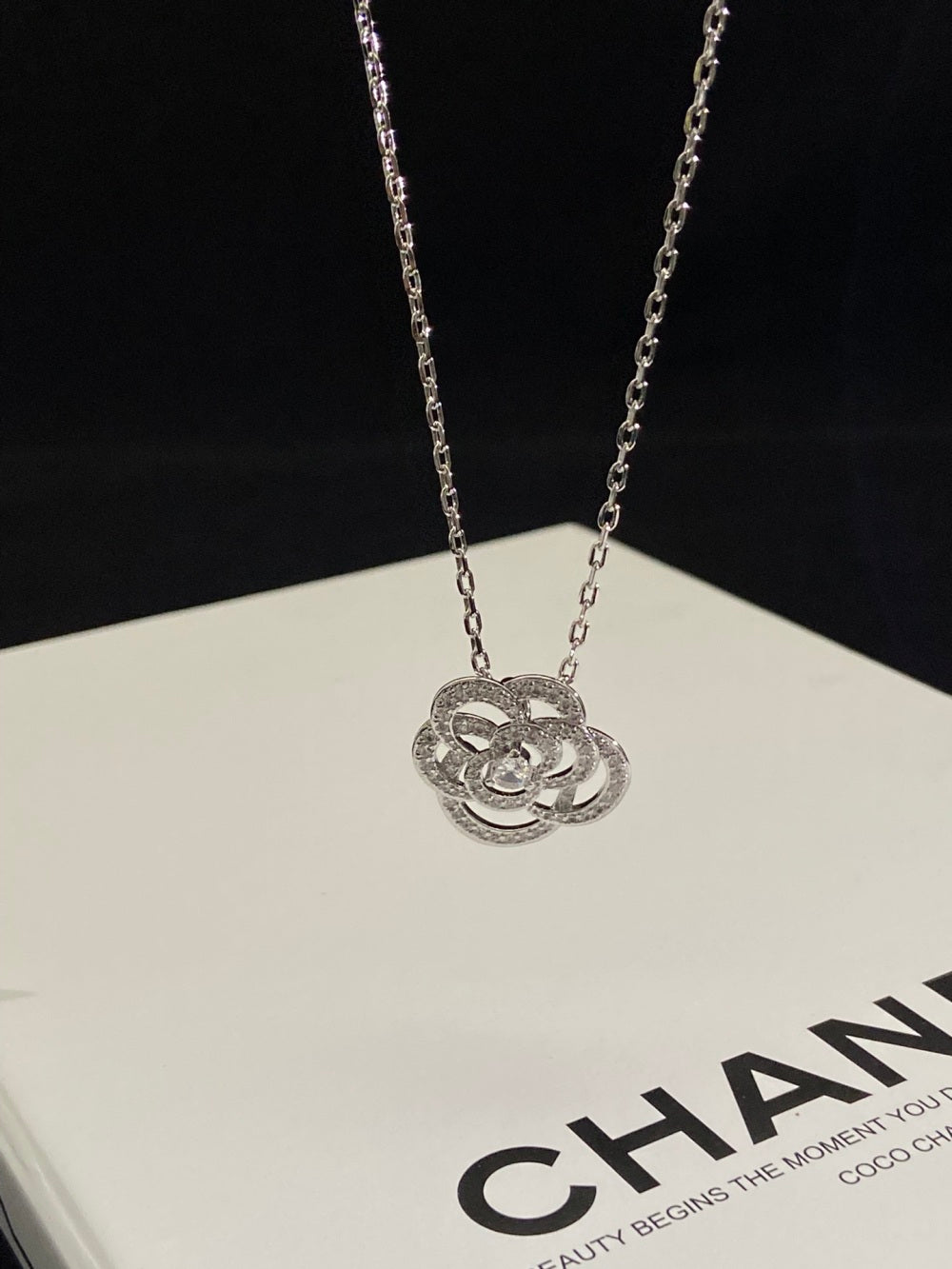 Chanel Camellia Earrings