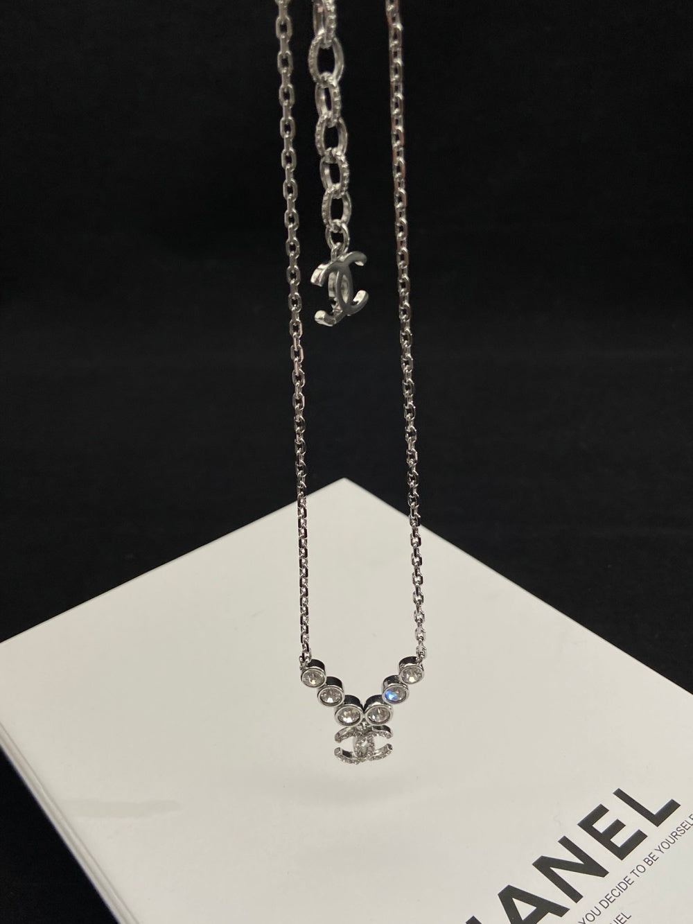 Chanel Crystal Earrings