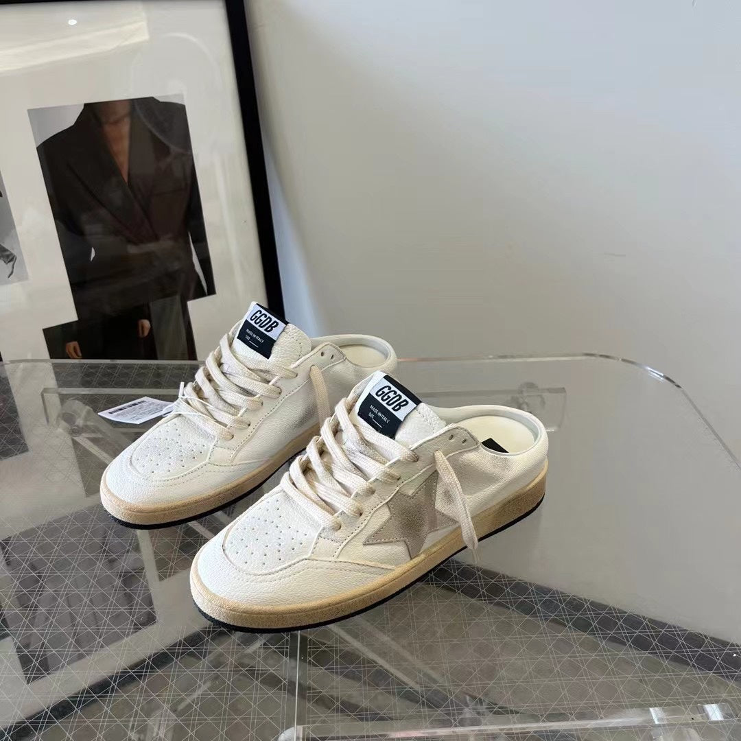 Golden Goose Vintage Distressed Sneakers #115