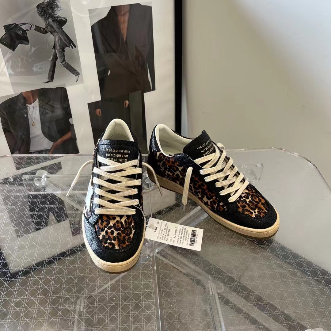 Golden Goose Vintage Distressed Sneakers #045