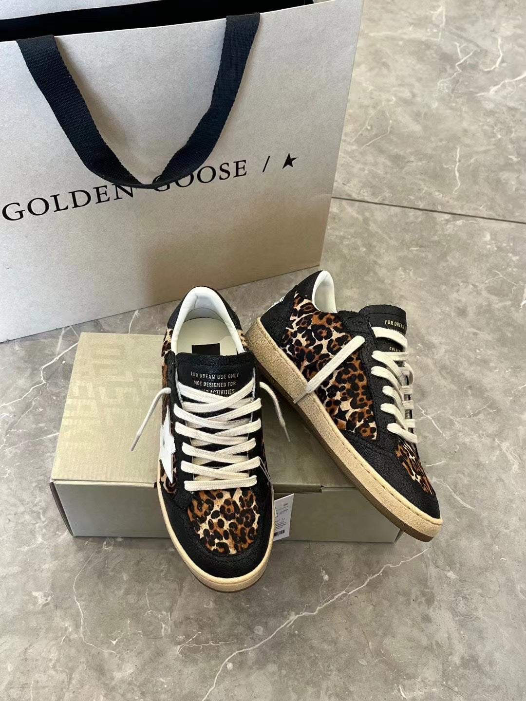 Golden Goose Vintage Distressed Sneakers #045