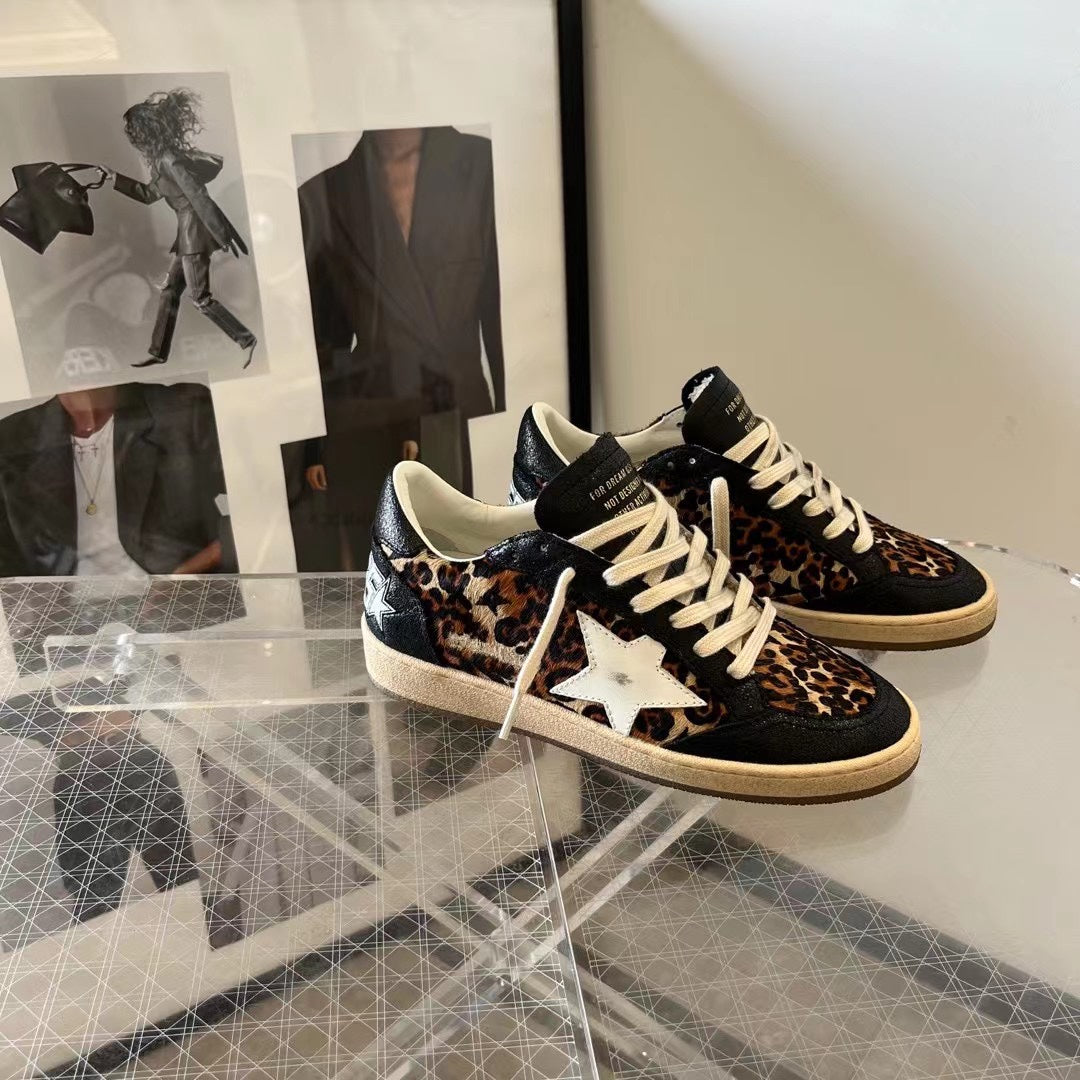 Golden Goose Vintage Distressed Sneakers #045