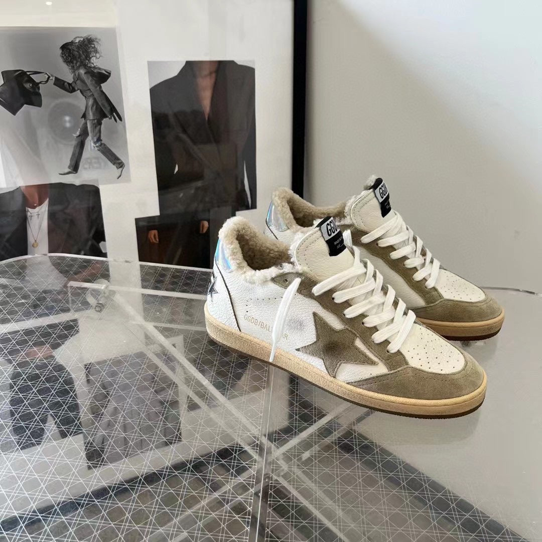 Golden Goose Vintage Distressed Sneakers #003