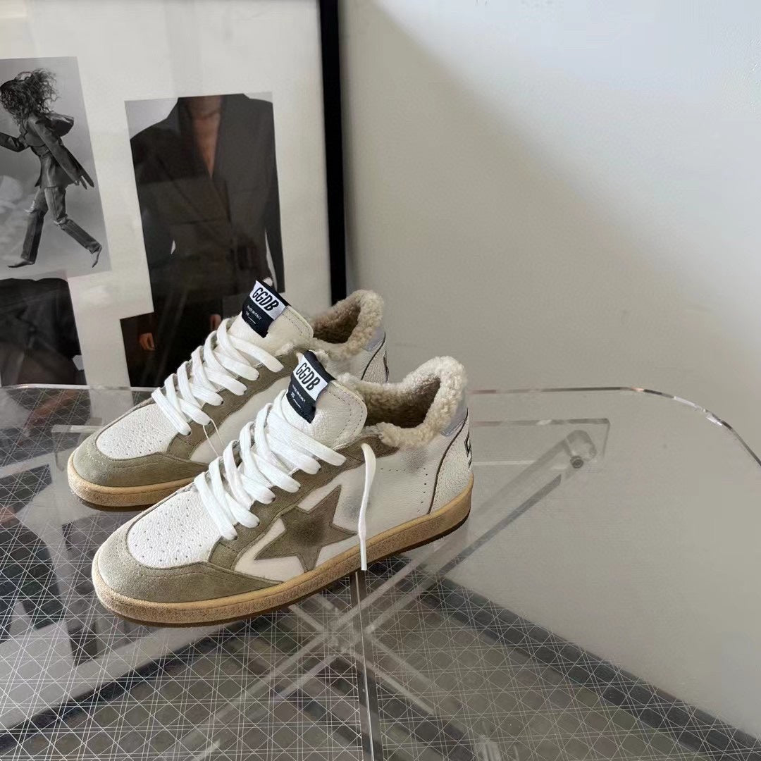Golden Goose Vintage Distressed Sneakers #003