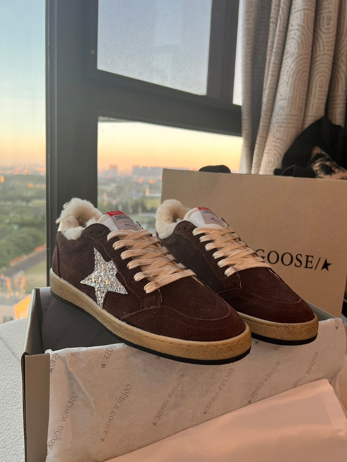 Golden Goose Vintage Distressed Sneakers #024