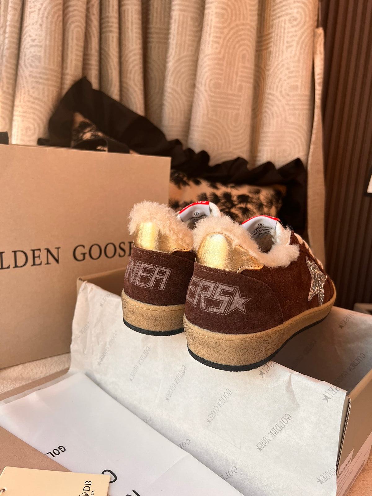 Golden Goose Vintage Distressed Sneakers #024