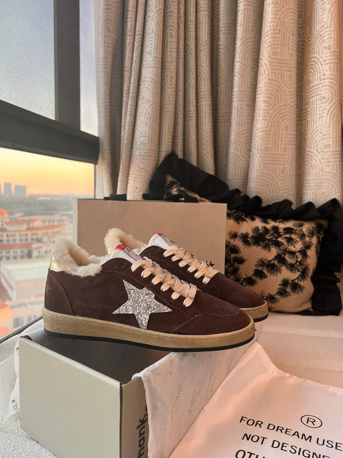 Golden Goose Vintage Distressed Sneakers #024