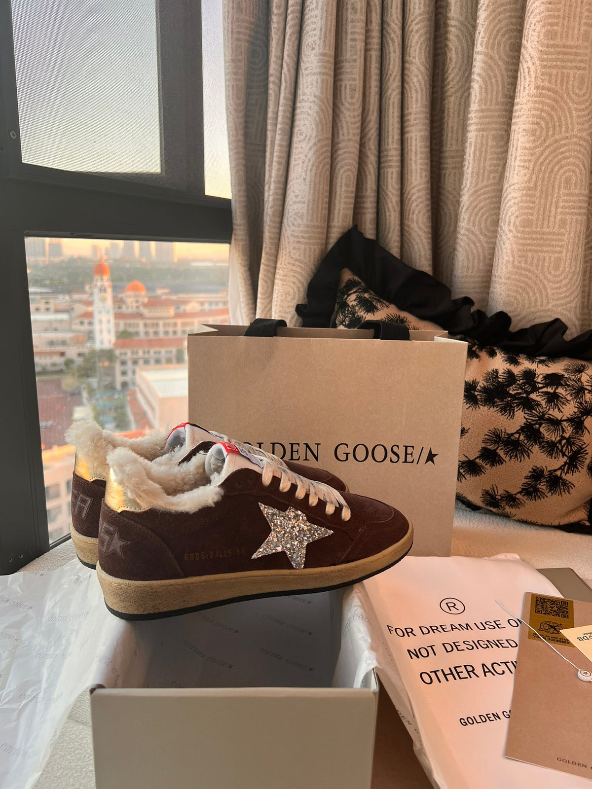 Golden Goose Vintage Distressed Sneakers #024