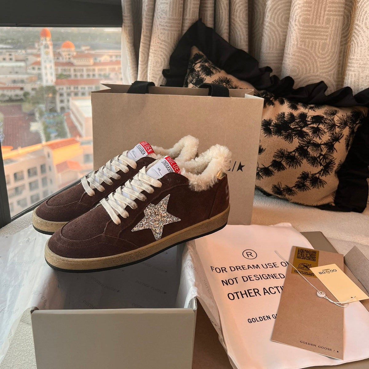 Golden Goose Vintage Distressed Sneakers #024