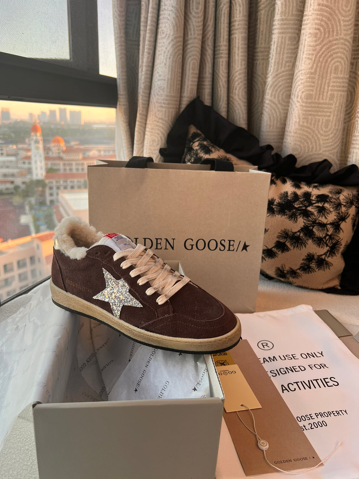 Golden Goose Vintage Distressed Sneakers #024