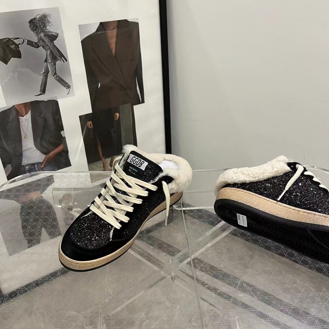 Golden Goose Vintage Distressed Sneakers #094