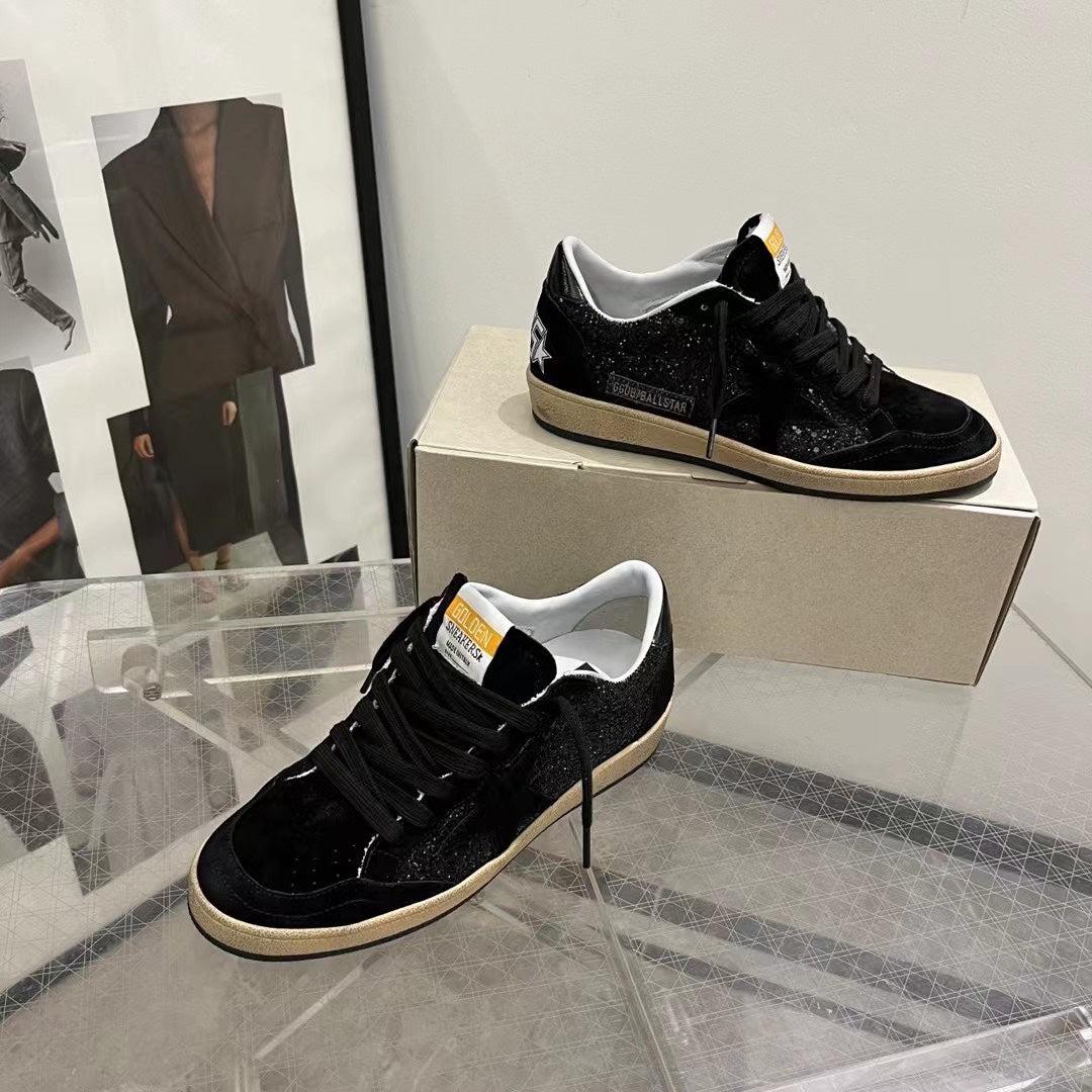 Golden Goose Vintage Distressed Sneakers #274