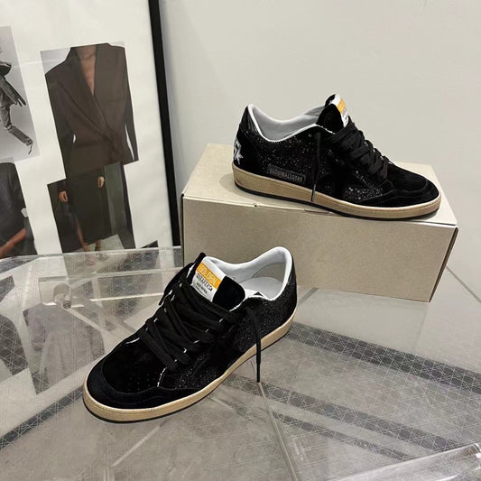 Golden Goose Vintage Distressed Sneakers #274