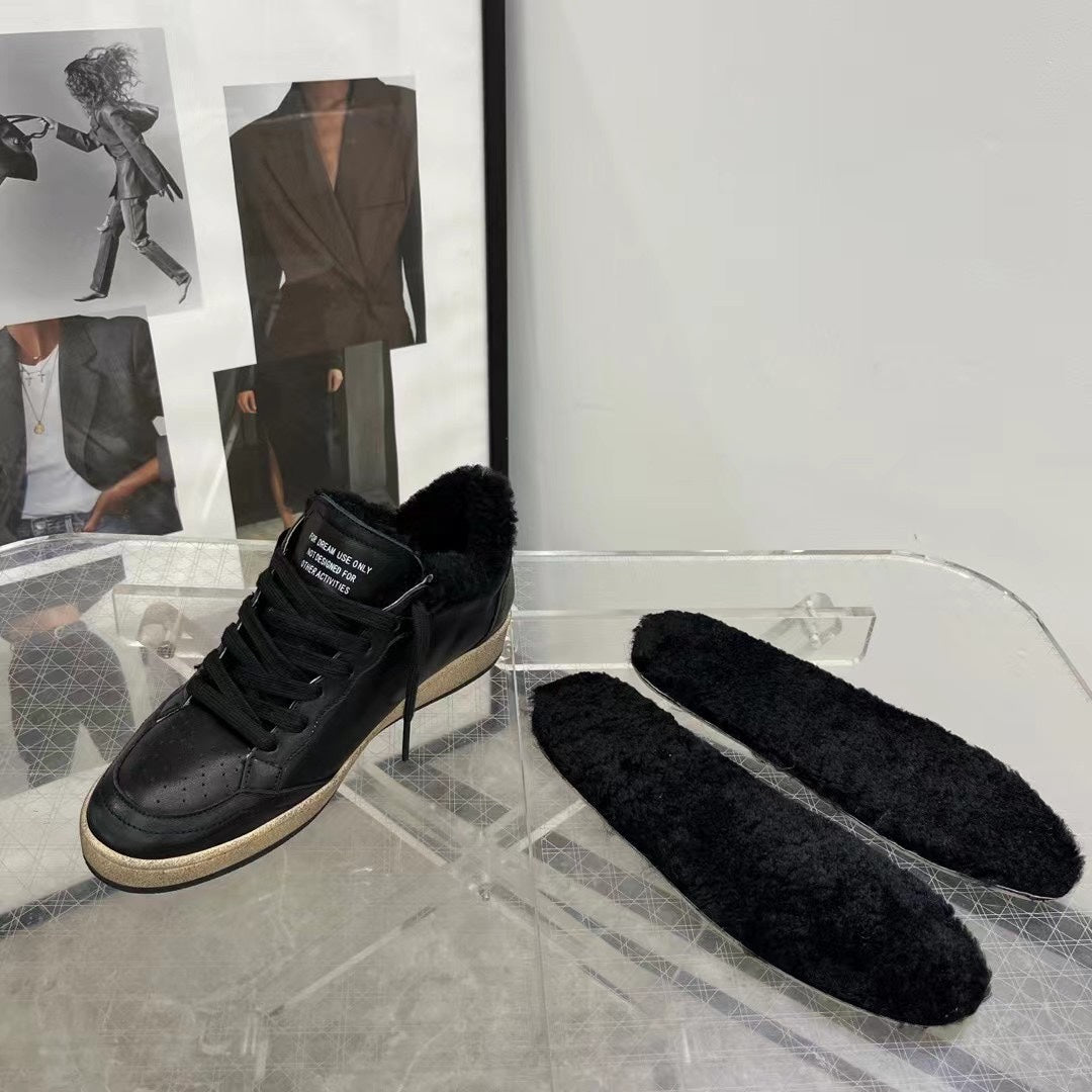 Golden Goose Vintage Distressed Sneakers #010