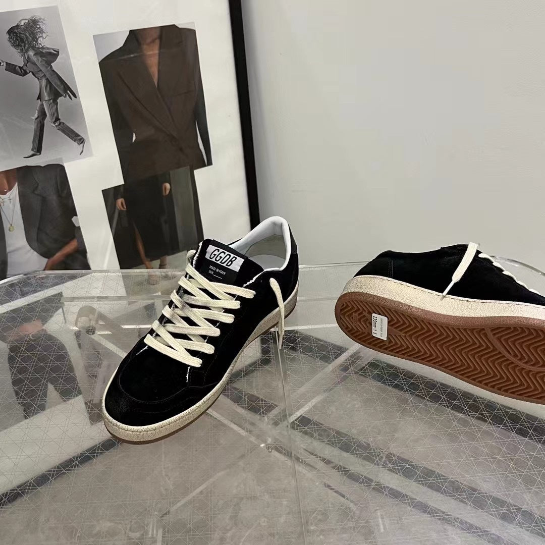 Golden Goose Vintage Distressed Sneakers #143