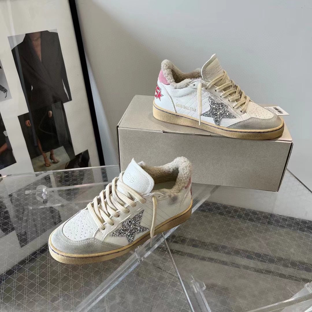 Golden Goose Vintage Distressed Sneakers #002